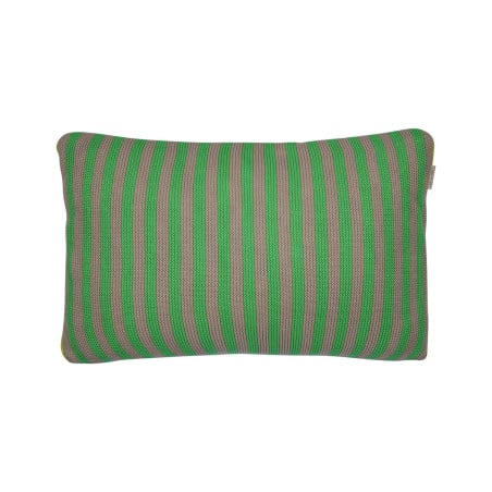 Dekoratiivne padi Blockstripe Bonsoir Stripe Green knitted interneti teel