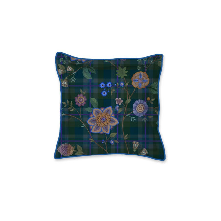 Dekoratiivne padi Pip Studio Flores Felices Square Dark Blue