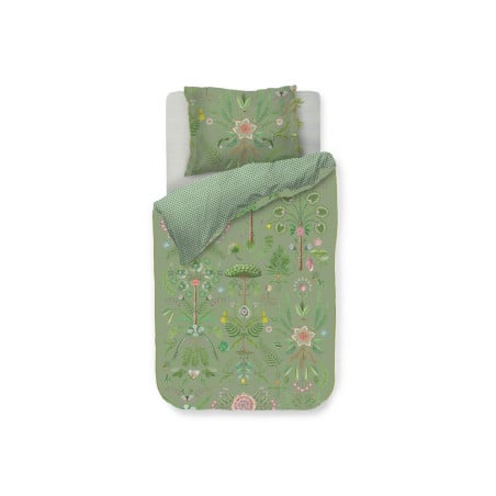 Voodipesukomplekt Pip Studio Bambolea Green hind